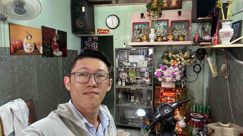 NGON nhà 9 chủ lâu năm hẻm 4m Trệt lửng giá 4 tỷ xíp