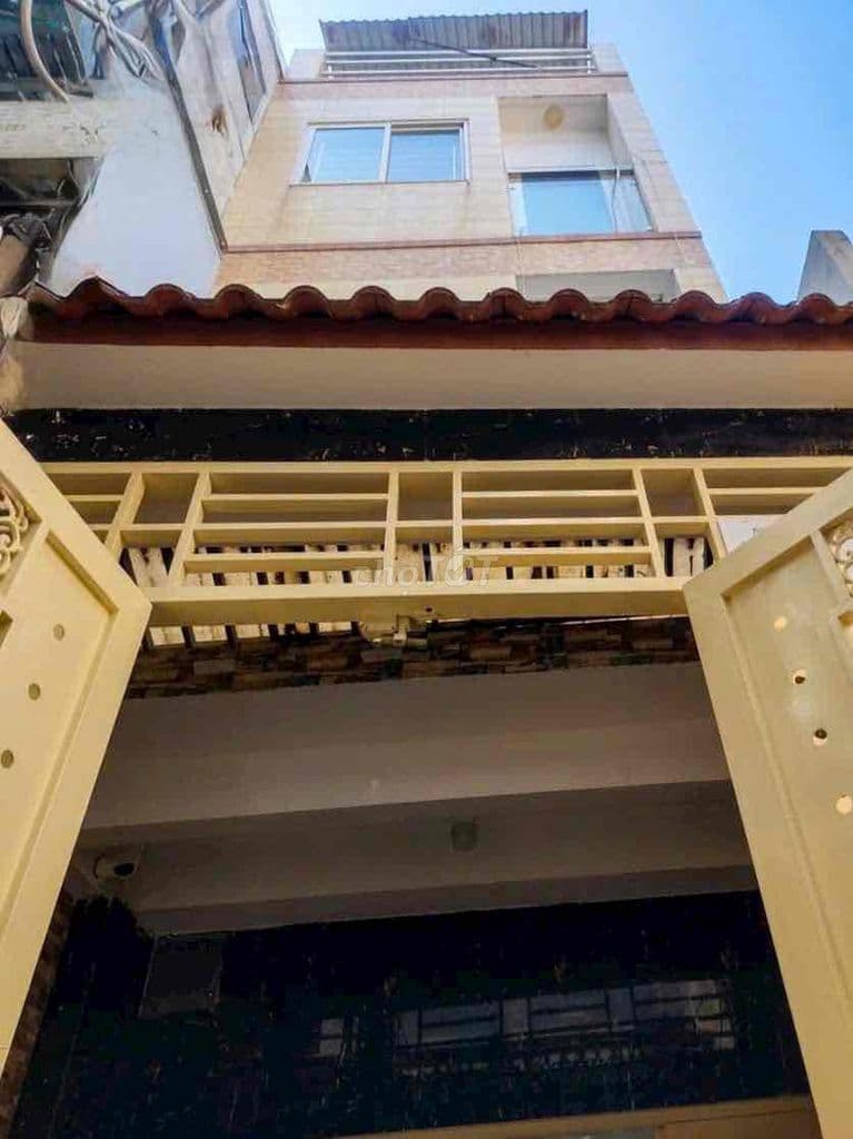 NHÀ 4 TẦNG HẺM 3M GẦN MẶT TIỀN NGUYỄN TRÃI P2Q5. GIÁ: 5.750 TỶ TL