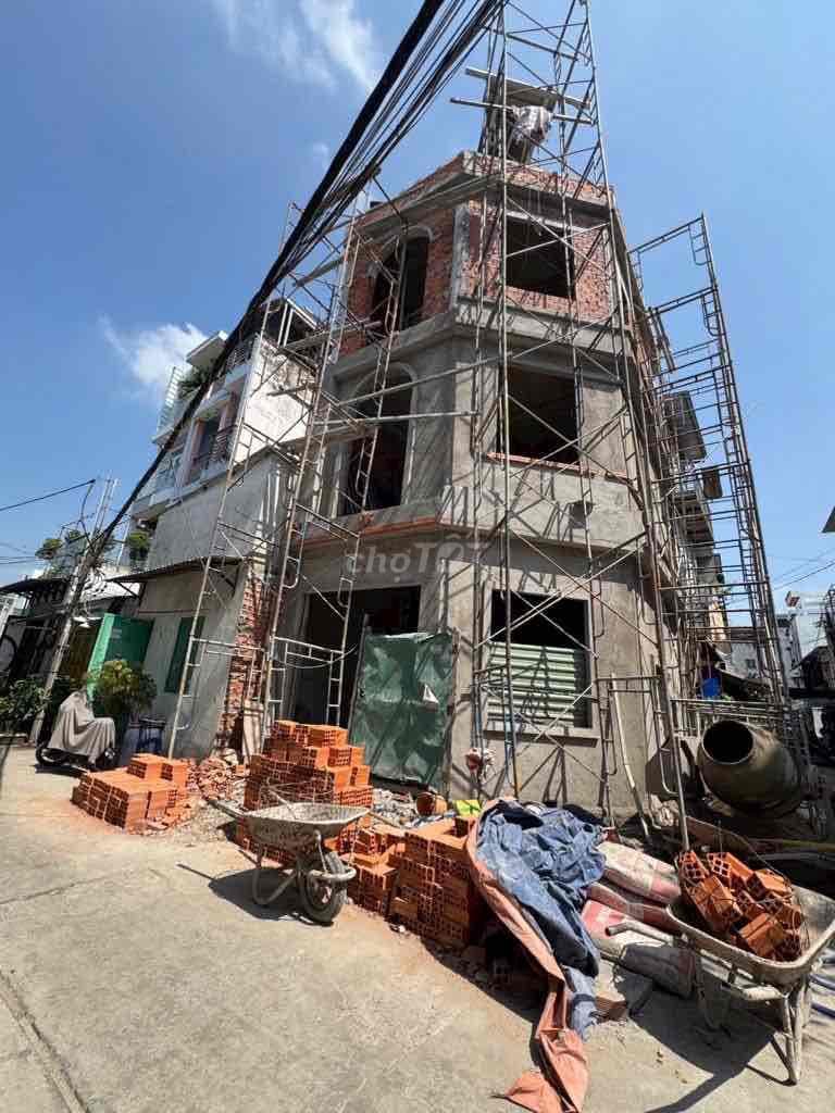 Nhà Không Lộ Giới, Hẻm 6M, 3 Tầng DTSD 150m, Ngay 26/3, Sát Aeon Tân P