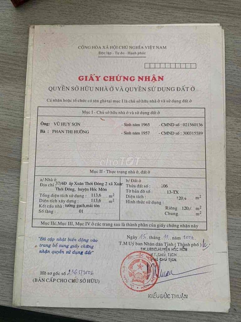 nhà hẻm 37/4d xuân thới đông 5x25 - Ảnh 3