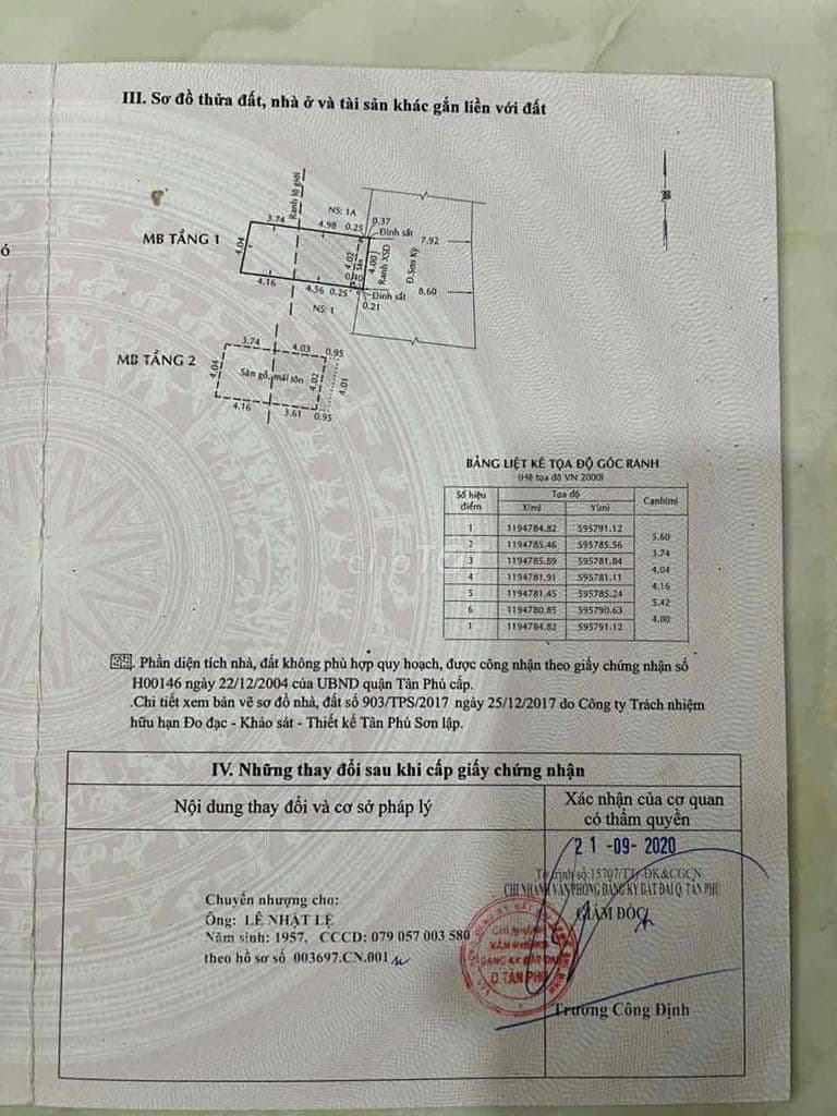 Bán nhà mặt tiền kinh doanh sầm uất 1B Sơn kỳ, phường Sơn kỳ, quận Tân - Ảnh 2