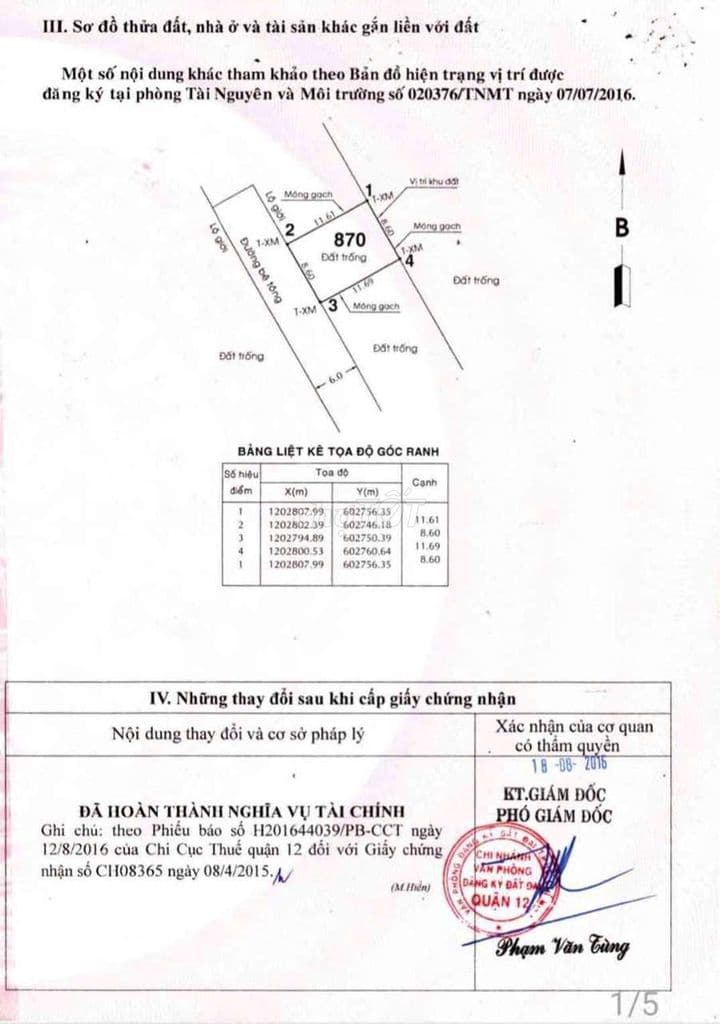 BỀ NGANG 8.6M THÊNH THANG HIẾM CÓ - ĐẤT FULLTC100M2 ĐƯỜNG XT TL 6.8 TỶ - Ảnh 2