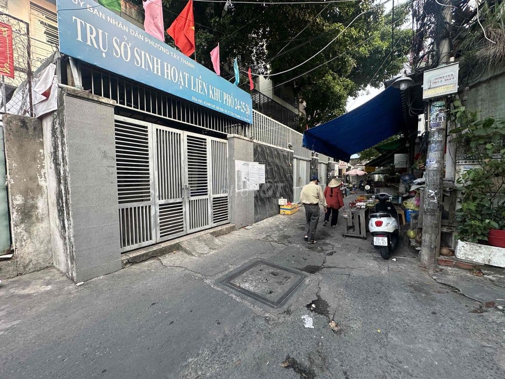 BÁN ĐẤT HẺM 42 HỒ ĐẮC DI, P.TÂY THẠNH. TP.HCM - Ảnh 2