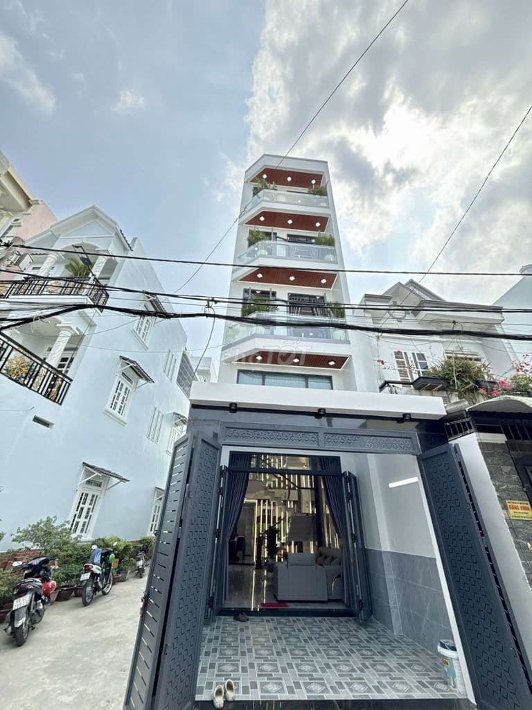 Siêu phẩm góc 2MT 4 Tầng Ô Thang Máy Hẻm thông 6m Đường TCH 10 - Ảnh 2