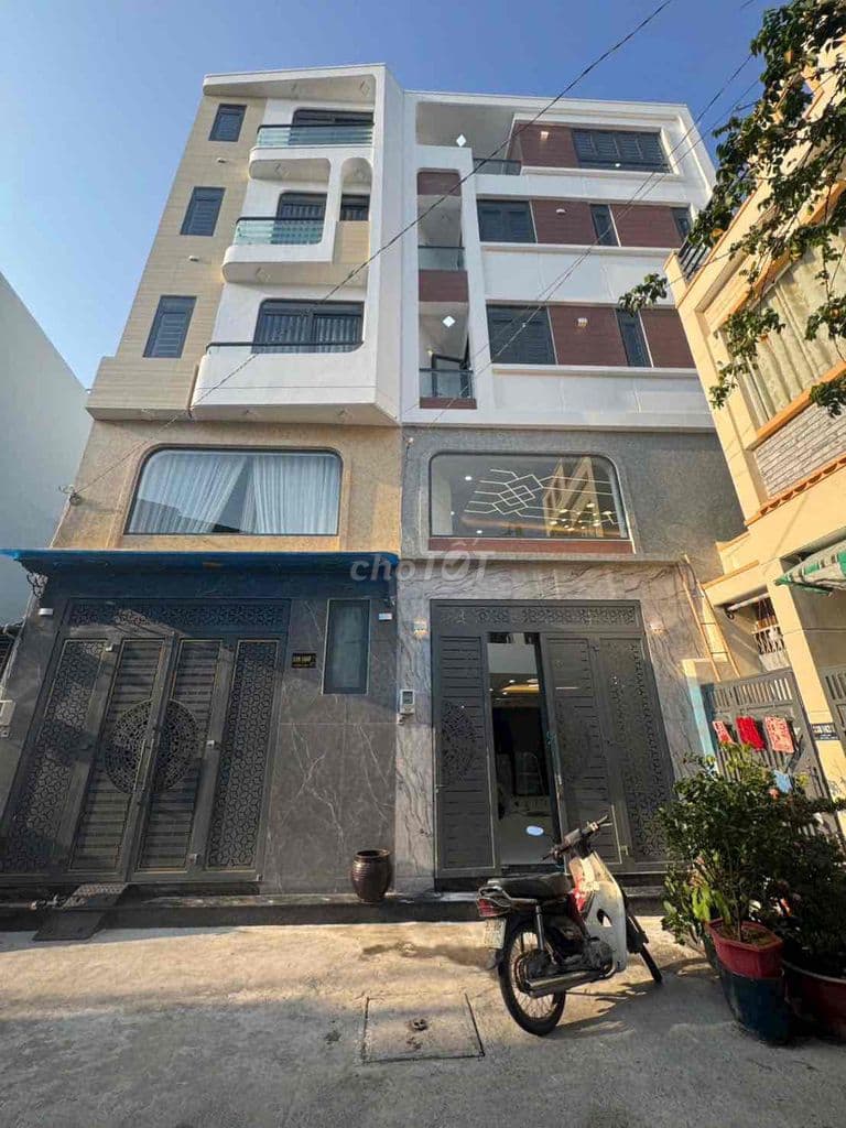6x11, nhà đúc 4 tấm mới, hẻm xe hơi đường Hương Lộ 2