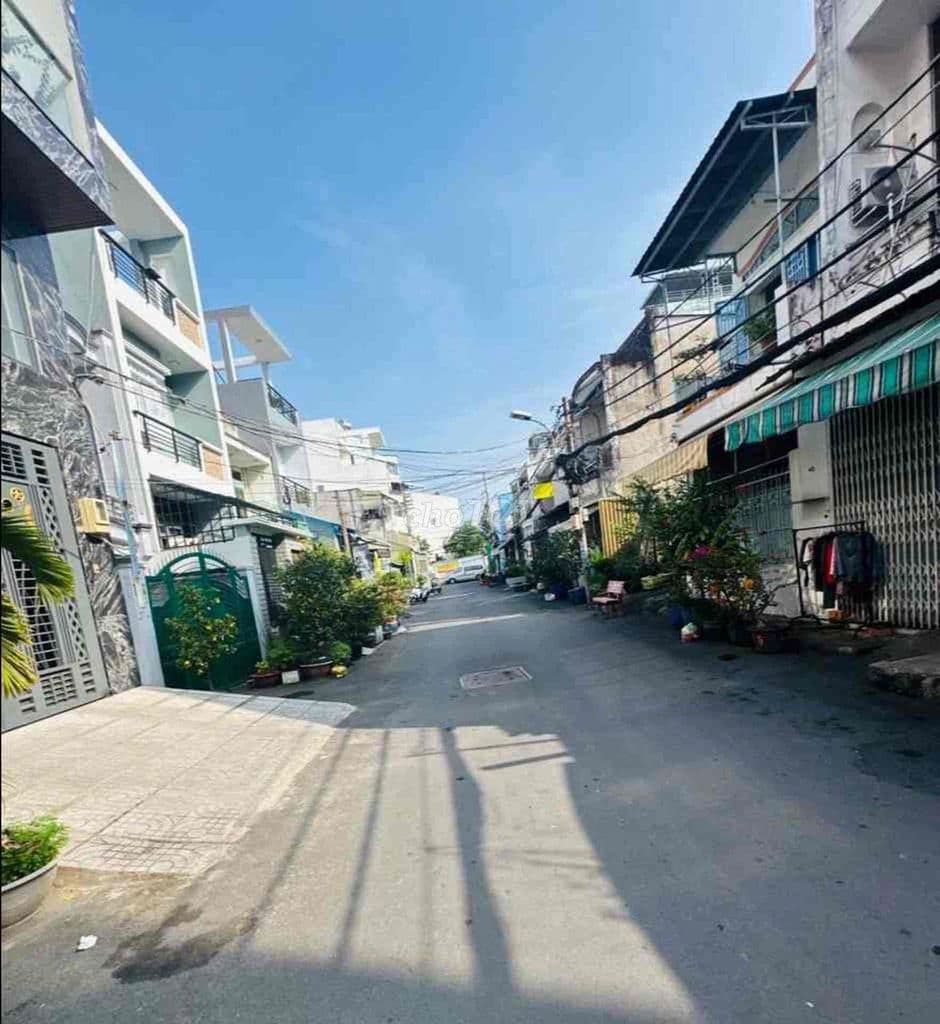 NHÀ MẶT TIỀN - KHU DÂN CƯ LÝ CHIÊU HOÀNG - GIÁP KHU BÌNH PHÚ Q6 3 TẦNG - Ảnh 2