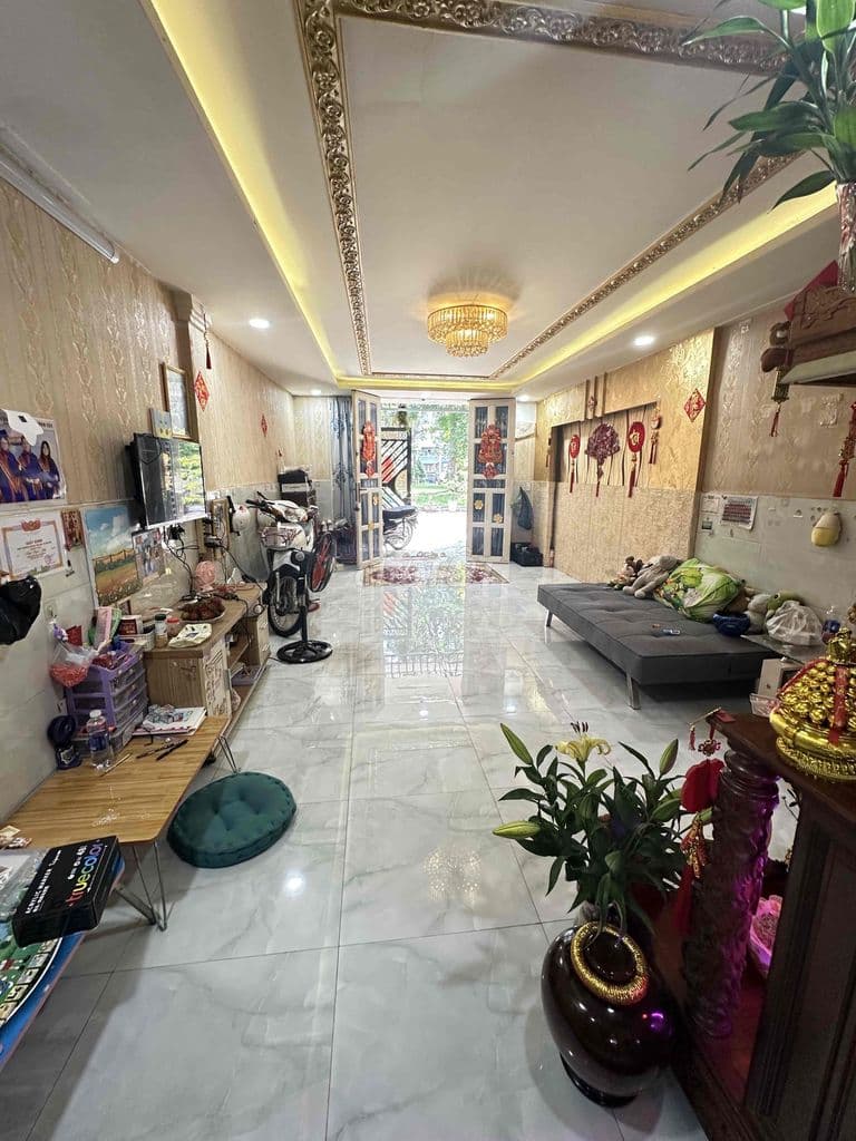 MẶT TIỀN VIEW CÔNG VIÊN - ĐƯỜNG CHỢ LỚN - BÌNH PHÚ 1 - NHÀ ĐẸP 2 TẦNG - Ảnh 2