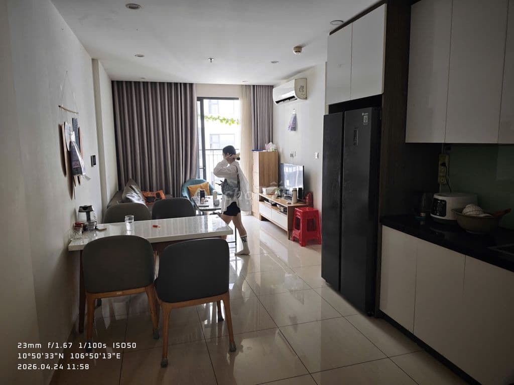 Bán căn hộ 3 PN, 2 toilet full nội thất