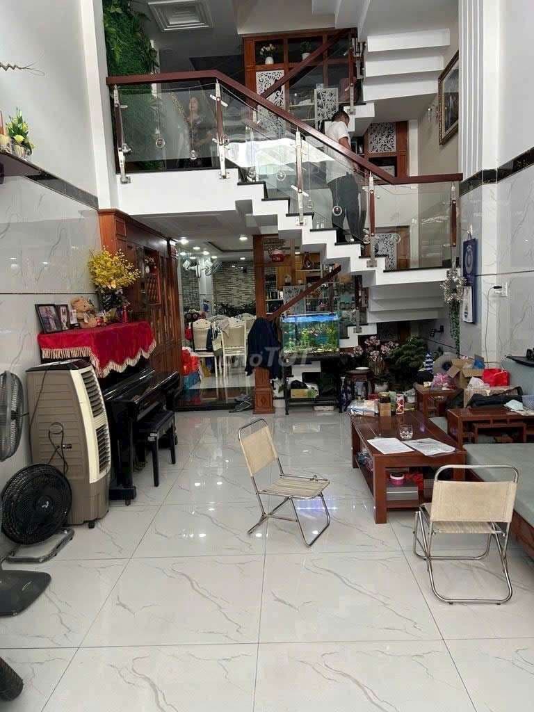 bán nhà hẻm xe hơi,70 m2 xây 5 tầng chỉ hơn 8 tỷ,Phan Huy Ích,Gò Vấp - Ảnh 3