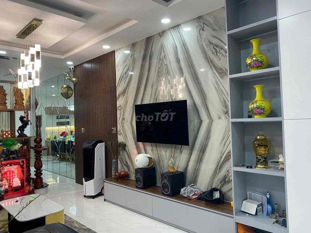Bùi Minh Trực 4x21 3 tấm đúc BTCT nội thất xịn xò SHR hẻm thông