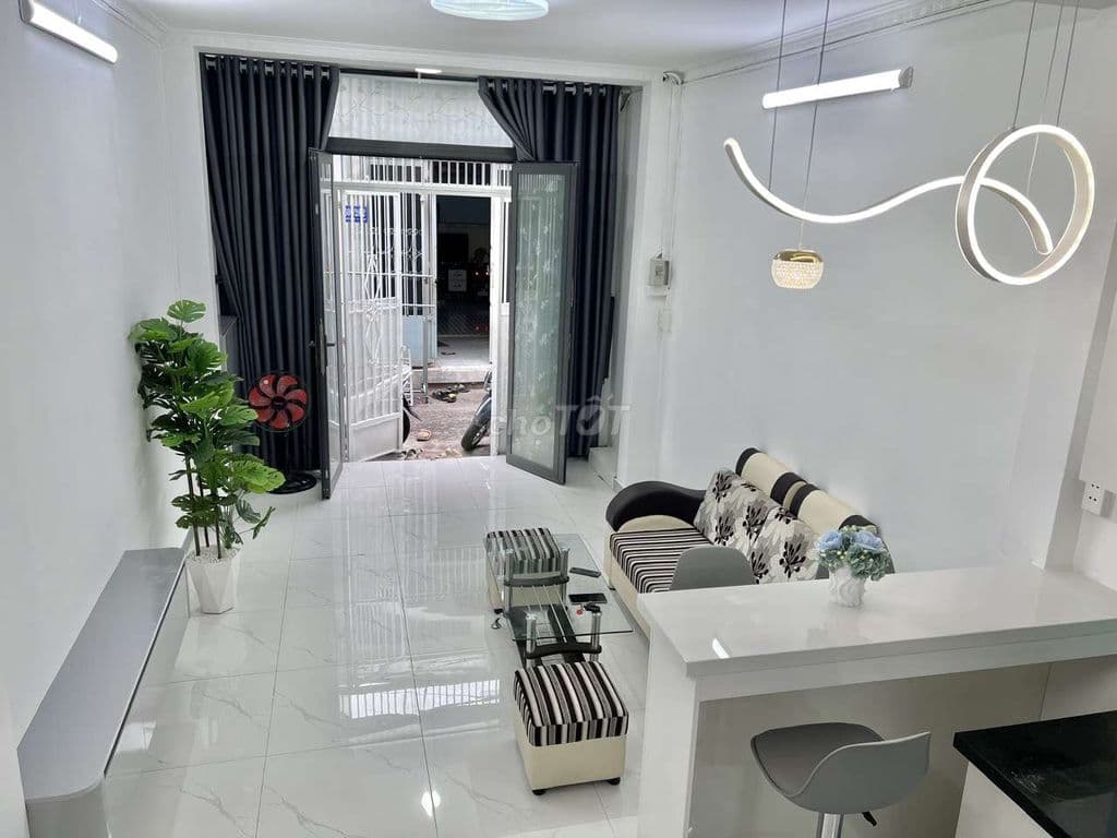 HH 1% gửi dv Nhà hẻm XH Nguyễn Văn Khối 3.3x10m 1 lầu Full nội thất