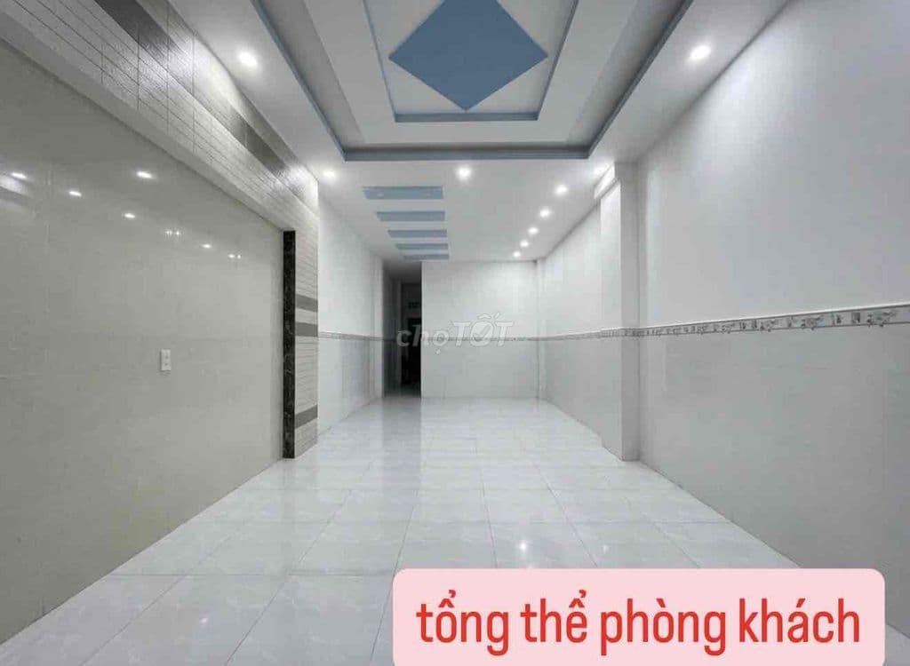 Nhà Phước Long B, 72m2 (4x18m), ô tô vào tận nhà