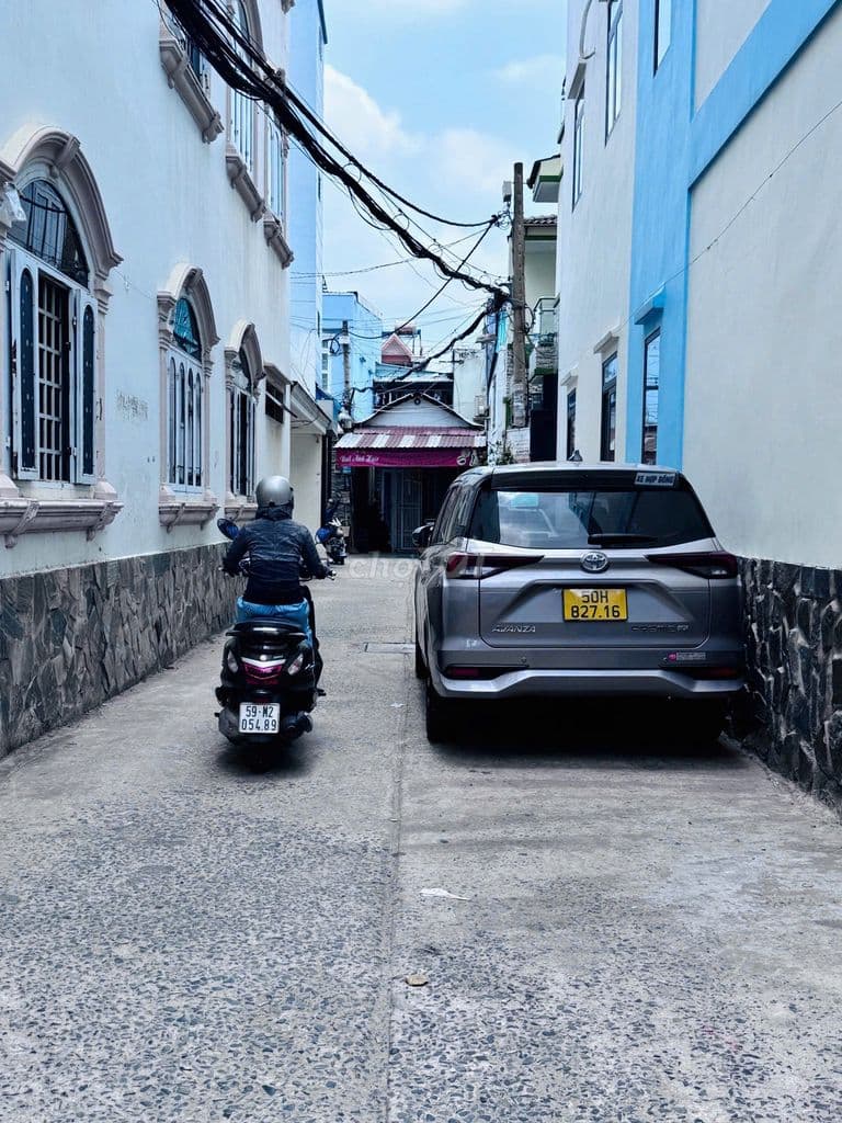 Chỉ 5 tỷ 2 - Nhà 3 PN - Hẻm xe hơi ngay Gò Dầu - Nở hậu phong thủy