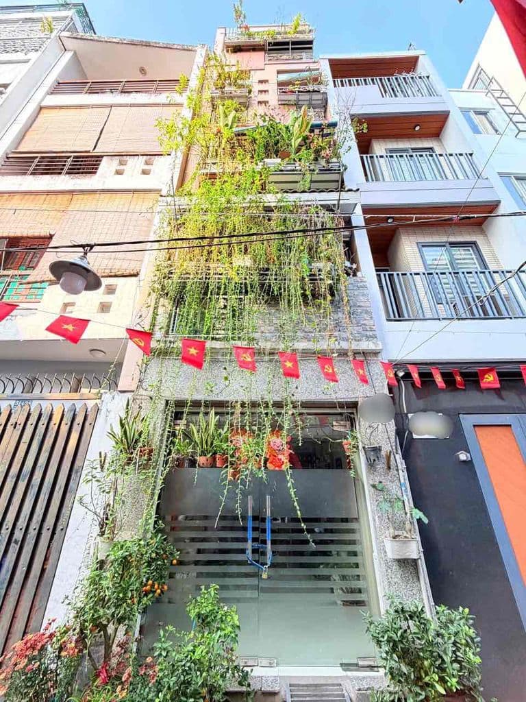 NHÀ 5 TẦNG HẺM XE HƠI CƯ XÁ ĐÔ THÀNH Q3. GIÁ: 7.7 TỶ TL