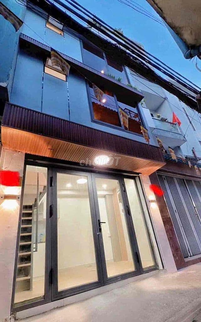 MẶT TIỀN THỤT KINH DOANH - 3 TẦNG - NGAY CẦU THỊ NGHÈ VÀI BƯỚC QUA Q1 - Ảnh 2