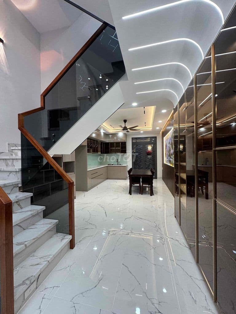 Nhà Phố Cao Cấp Lê Đình Cẩn gần chợ , DT 4x17 , 5PN ,6WC ,SHR - Ảnh 3