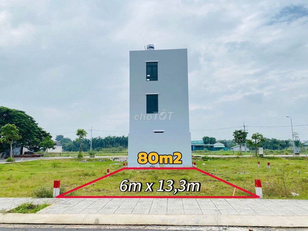 Bán đất 80m2 liền kề VinHome ngay X.Tân Phú Trung , Củ Chi Giá 2 tỷ275 - Ảnh 3