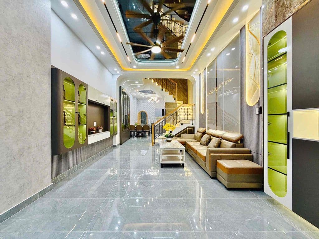 nhà đúc 2 tấm huỳnh văn nghệ phường 15 tân bình dt: 90m2 - Ảnh 3