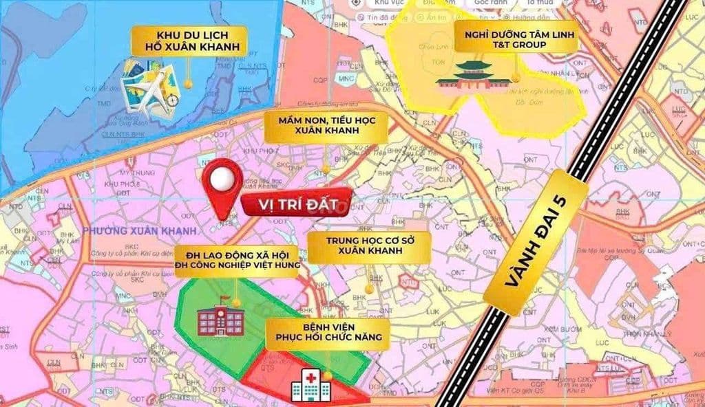 Đất Nền Tùng Thiện Hà Nội, Gần Trung Tâm Phường, Giá 1,5 Tỷ - Ảnh 3
