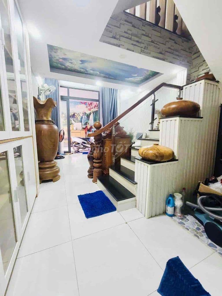 BÁN NHÀ HẺM 6M Ô TÔ TỚI NHÀ 5 TẦNG LÊ ĐỨC THỌ GÒ VẤP - Ảnh 2