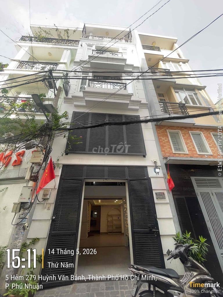 bán nhà 5 tầng + hẻm xe hơi trung tâm phú nhuận