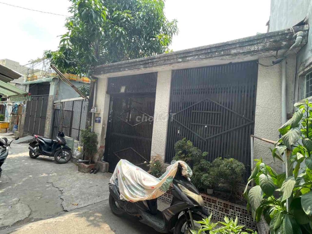 Bán đất tặng nhà 5 x 21 ( 107m2 ) Tân Thới nhất quận 12