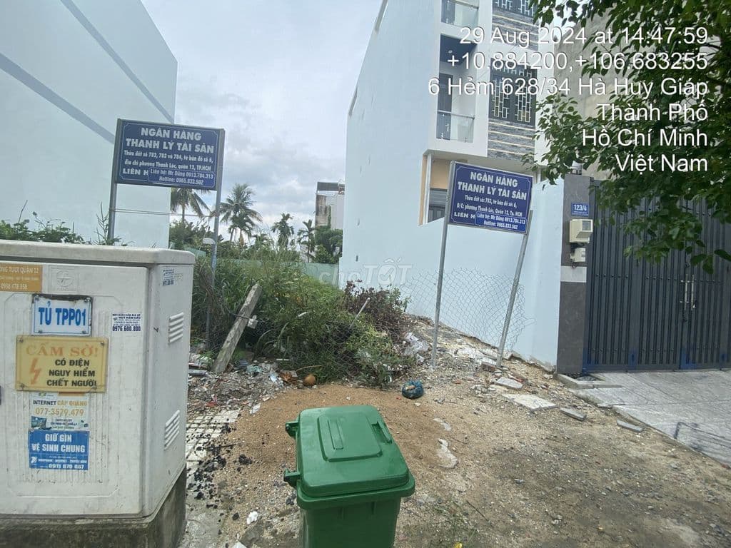 Bán đất thổ cư 100% – Phường Thạnh Lộc 40, Q12, TP.HCM - Ảnh 3