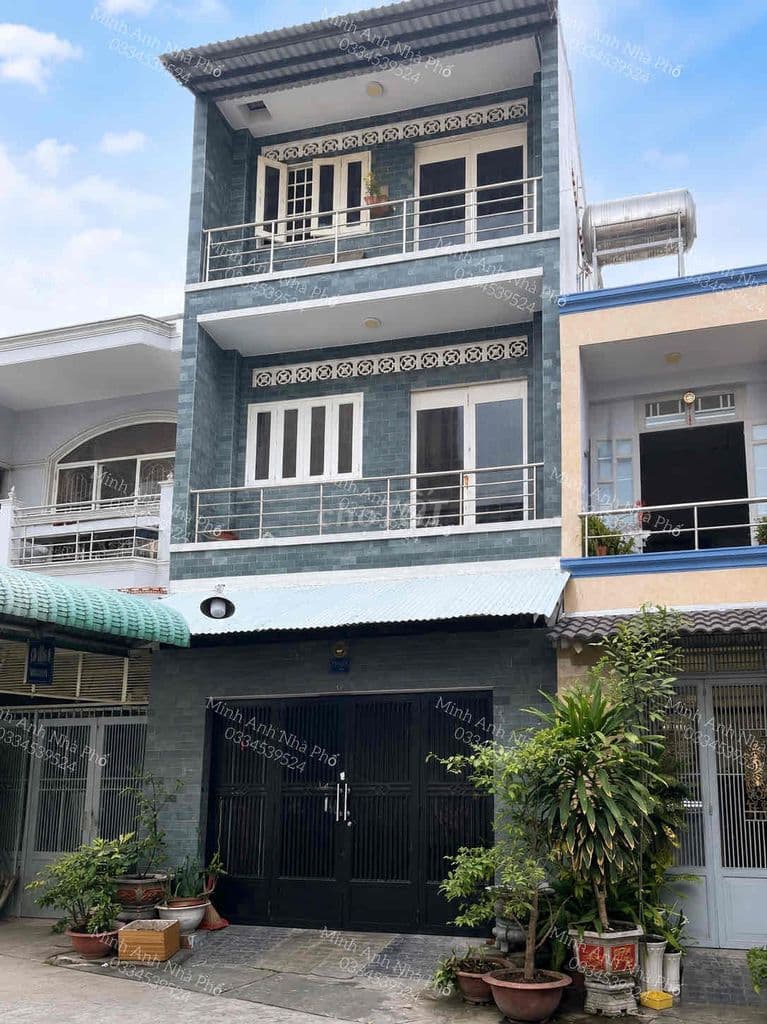 BÁN NHÀ ÂU CƠ, LẠC LONG QUÂN, TÂN PHÚ, 3 TẦNG, BÊ TÔNG CỐT THÉP, 5PN,