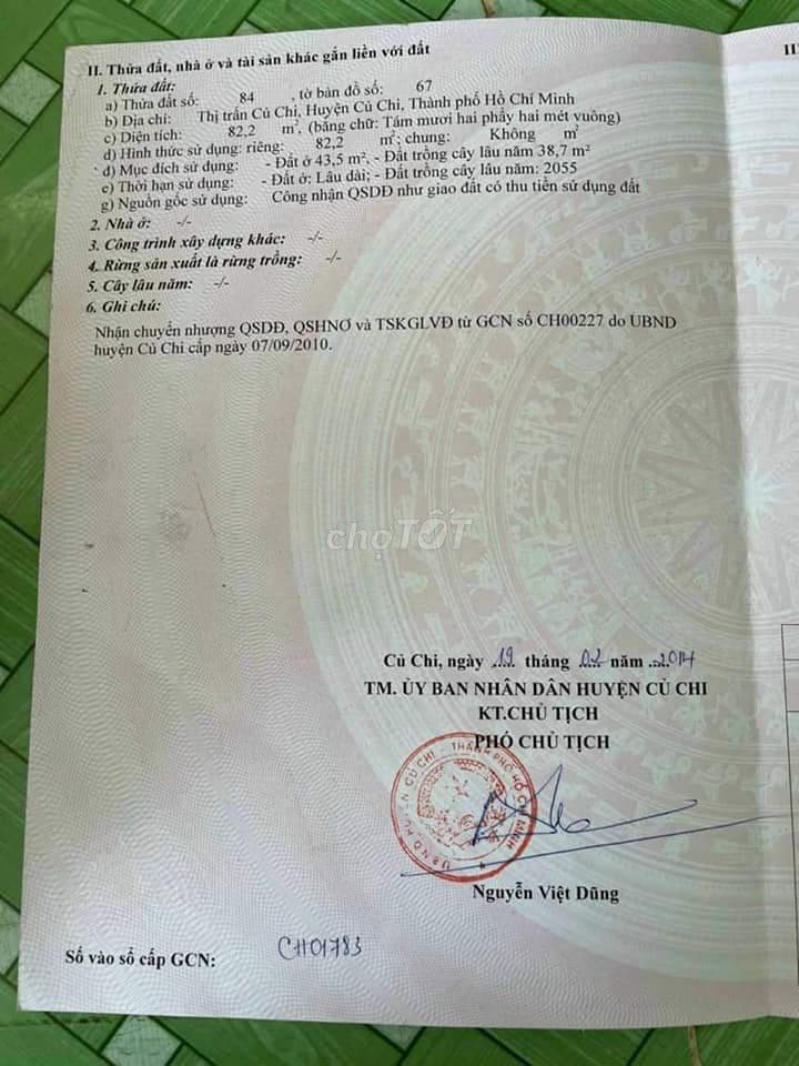 Bán nhà gấp về quê DT 82M2 , giá 1 tỷ150tr , ở Đ Huỳnh Văn Cọ-Củ Chi - Ảnh 3