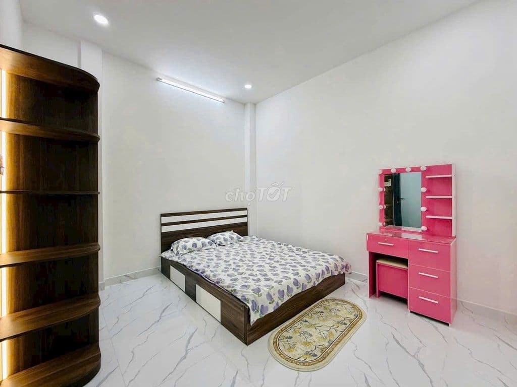 Gần Lotte Mart. Căn 53.3m Nguyễn Văn Lượng, Gò Vấp xây 3 tầng. Sổ sẵn - Ảnh 2