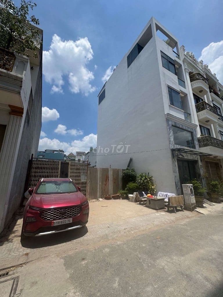 5 tỷ 950 thương lượng, đất thổ cư 100%, xây dựng 5- 6 tầng, dt: 4 × 15 - Ảnh 3