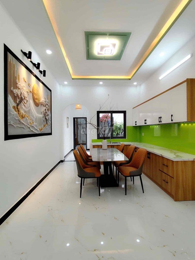 Bán gấp nhà mới 4x23m 1 trệt 2 lầu st 4PN 4WC full nội thất cao cấp - Ảnh 3