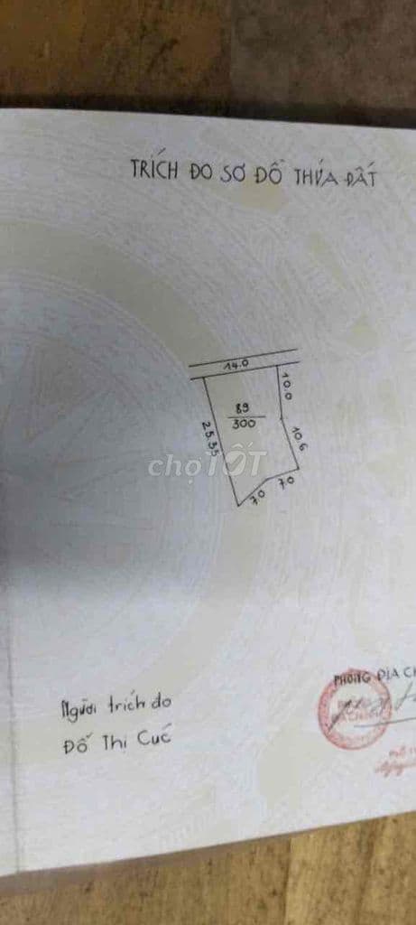 Bán đất thổ cư - Ảnh 2