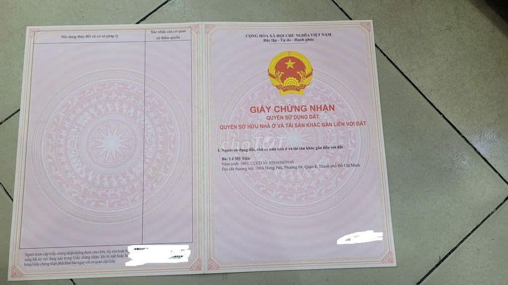 Nhà mặt tiền quốc lộ 50