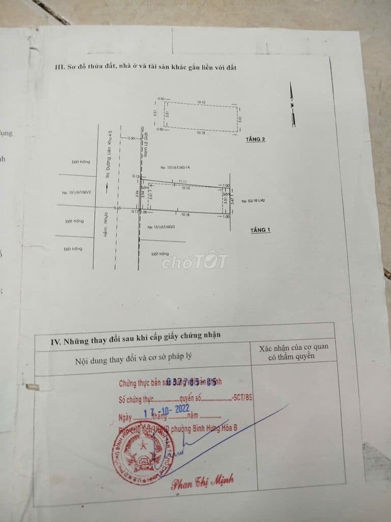 Bán nhà chính chủ đang ở