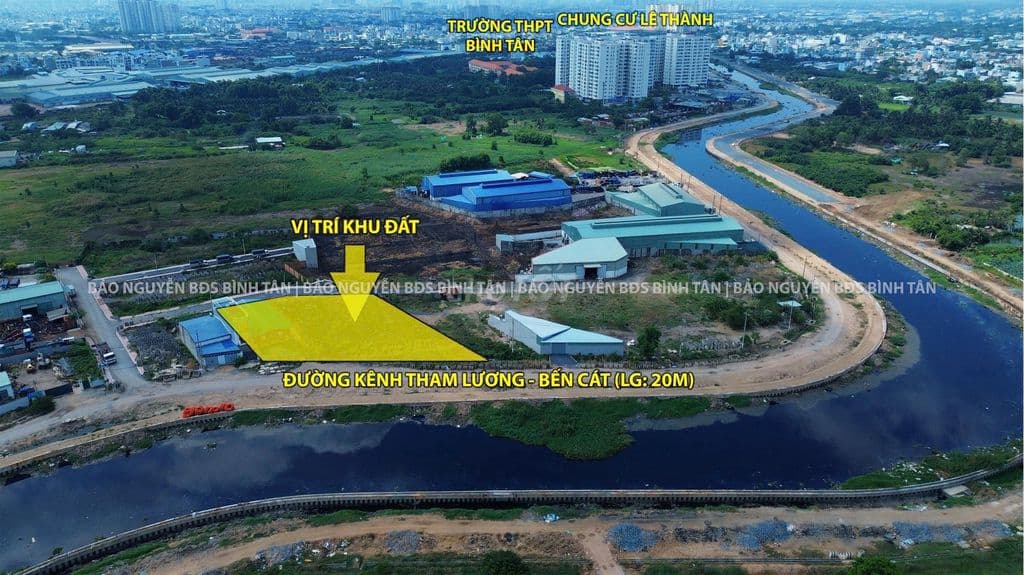 Bán Đất Bình Tân Khu Phân Lô Đường Kênh Tham Lương 60m2 Giá Tốt 3,6 Tỷ
