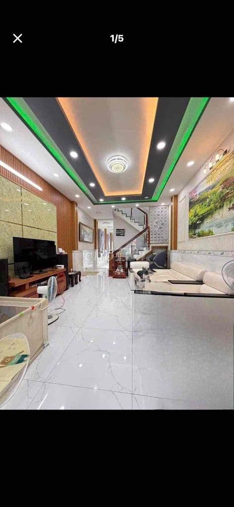 Quận 7-Cạnh Phú Mỹ Hưng-chợ Phú Thuận - Mặt tiền hẻm-ô tô 4 chỗ đỗ cửa - Ảnh 2
