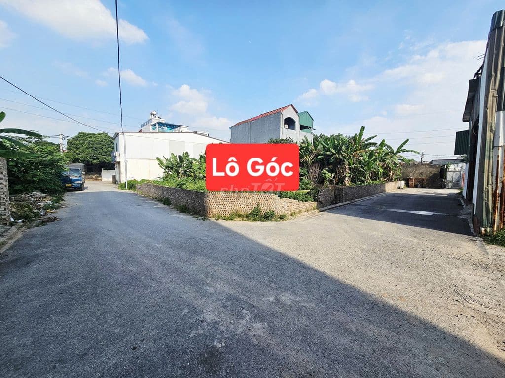 LÔ GÓC 92M2, ĐẤU GIÁ, ĐẶNG XÁ, GIA LÂM, ĐƯỜNG OTO TRÁNH - KINH DOANH