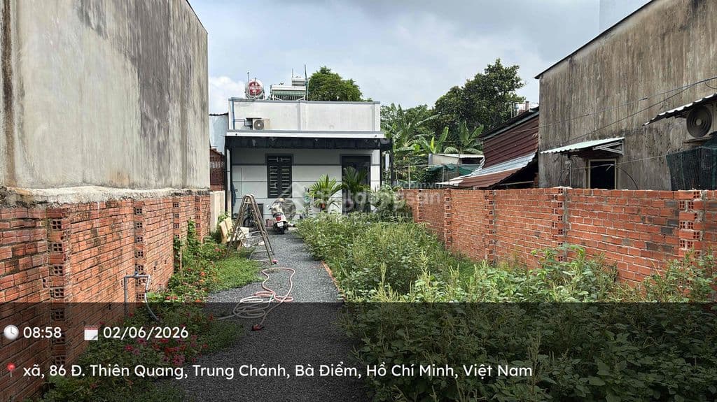 🔥 Chính Chủ Bán Đất MT Mỹ Huê, Bà Điểm, Hóc Môn, 217m² Thổ Cư