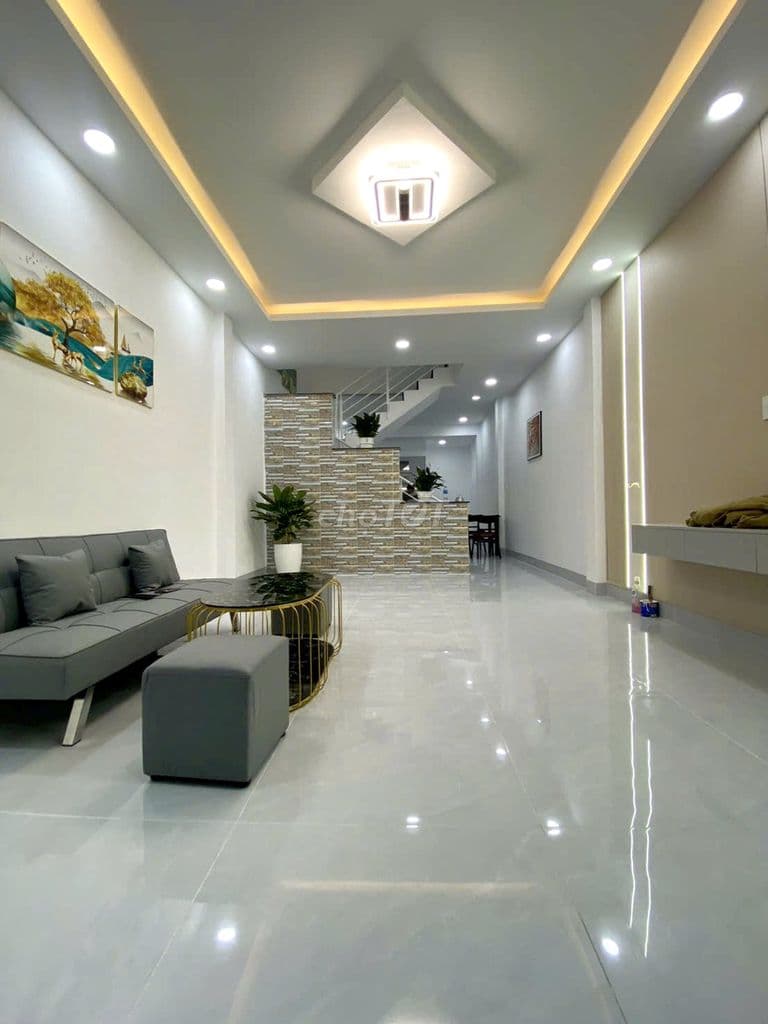 Nhà ĐẸP 1 trệt 1 lầu 4x12,5 BÌNH TRỊ ĐÔNG kế khu TÊN LỬA - Ảnh 2