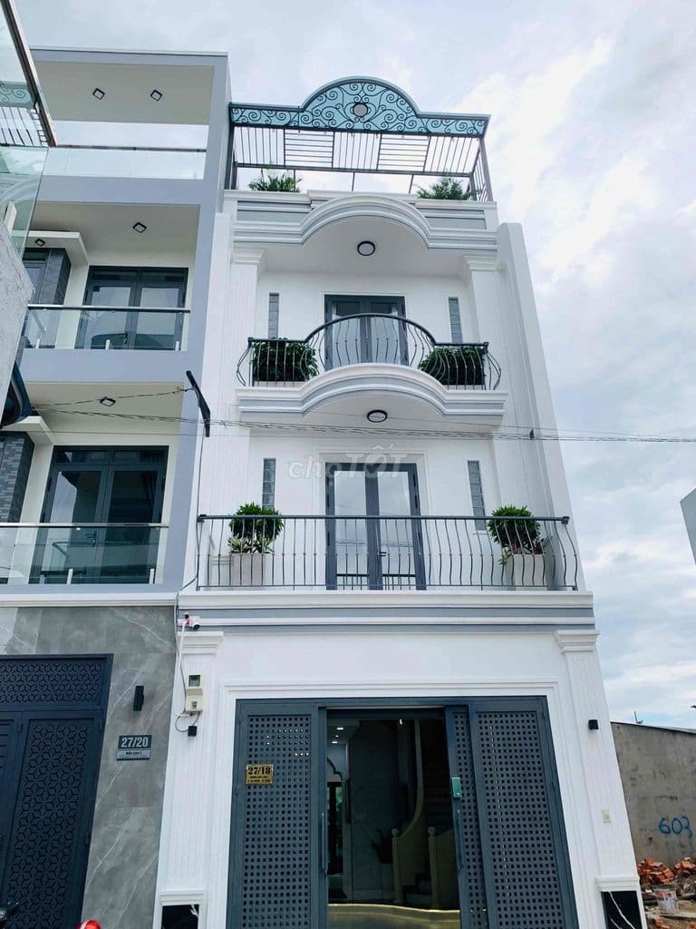 💥Nhà Phố Xinh 5x18 👉3 Lầu Bà Điểm Nguyễn Thị Sóc