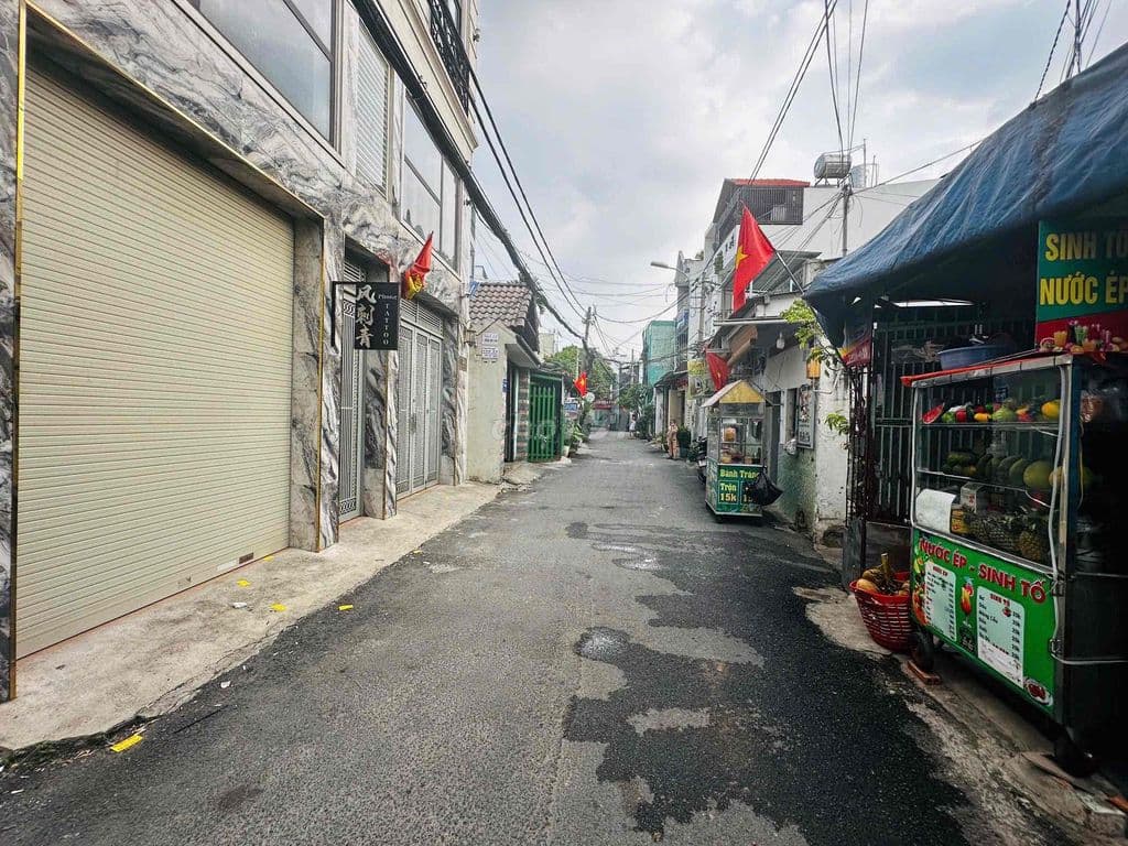 Bán Đất 3.8 dài 15m. hẻm nhựa 5m thông. đs 9 p16. - Ảnh 3