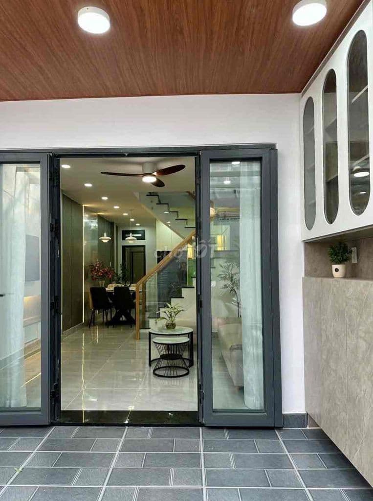 Hẻm 805 Phan văn Trị P7 vào 100m: 4x16,3 đúc 1T1L