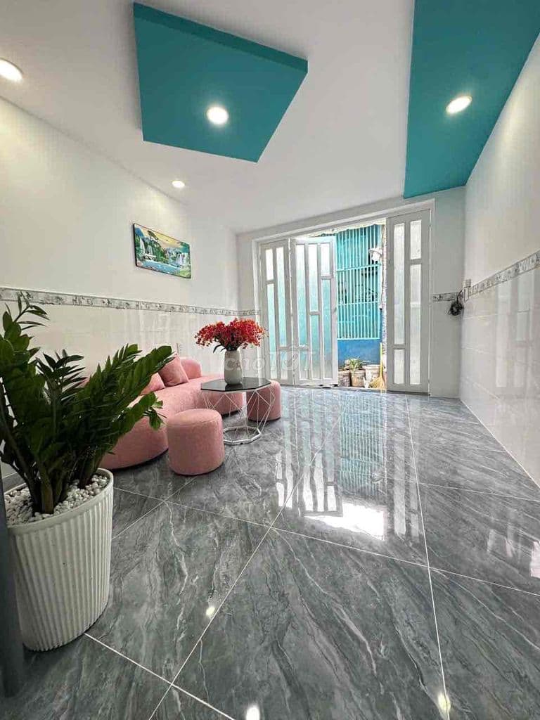 nhà 1 lầu. 950tr . thạnh lộc 37. hà huy giáp. Ngay Cd điện lực - Ảnh 3