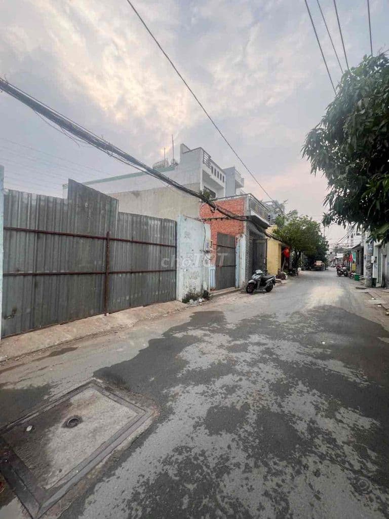 Bán đất mặt tiền Đường nhánh Tân Thới hiệp 21 TpHCM