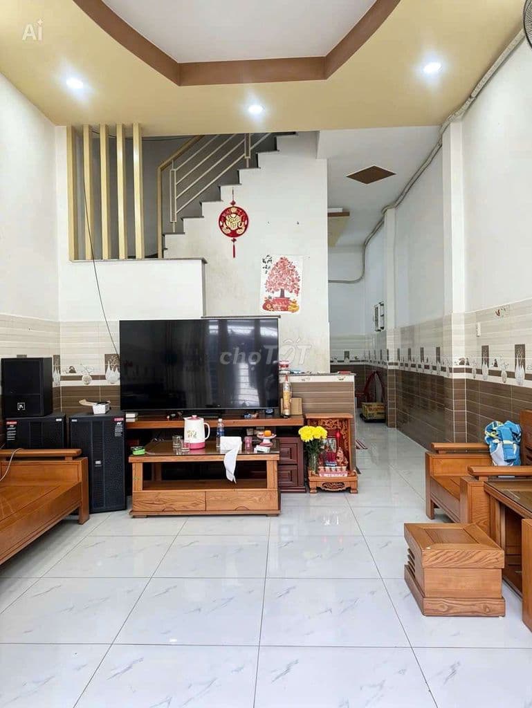 BÁN NHÀ NGUYỄN THỊ AI- TÂN XUÂN- HÓC MÔN- HẺM Ô TÔ THÔNG - Ảnh 2