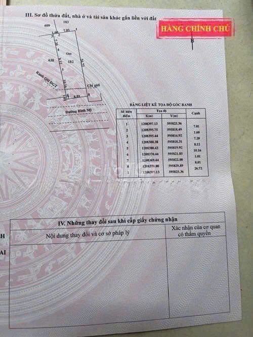 BĐS BÌNH MỸ - CỦ CHI