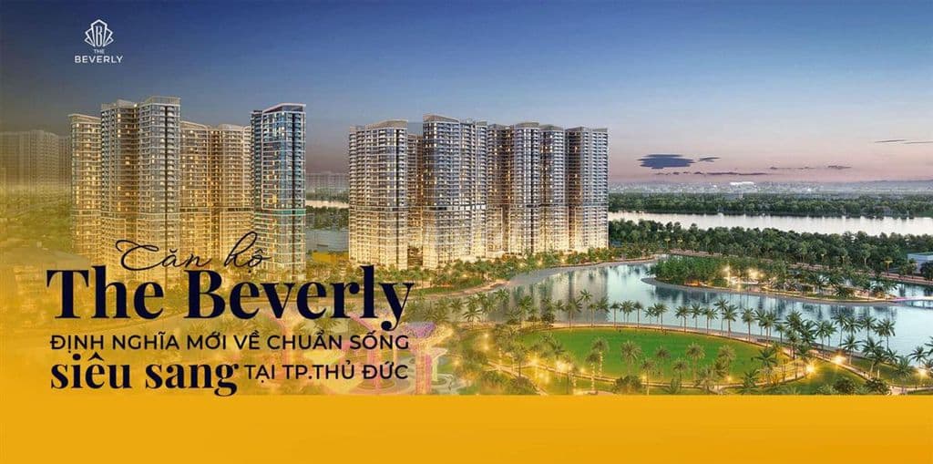 CĂN HỘ BEVERLY 1 PHÒNG NGỦ + GIÁ 3.6 TỶ - CAM KẾT LÃI SUẤT 0%/NĂM