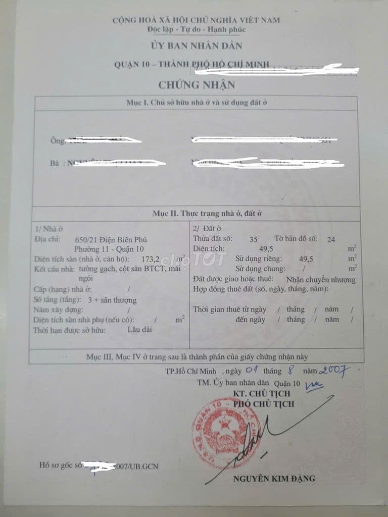 BÁN NHÀ ĐẸP TRUNG TÂM QUẬN 10 GIÁ TỐT 12,8 TỶ - Ảnh 3