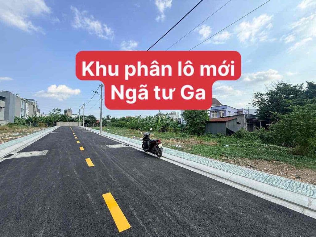 Đất Khu Phân Lô | Đ Nhựa 8M Vỉa Hè | Ngay Ngã Tư Ga | Vườn Lài Nối Dai
